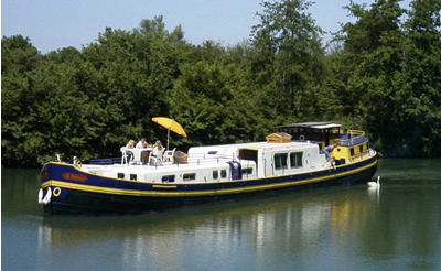 canal river barge Provence