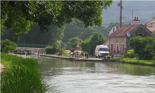 Lock number 29 at Saint Victor