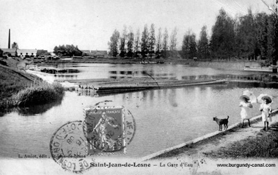 St Jean de Losne in 1908