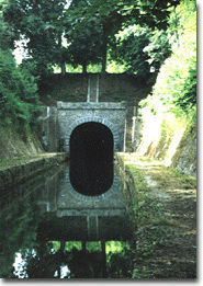 Entrance to the tunnel