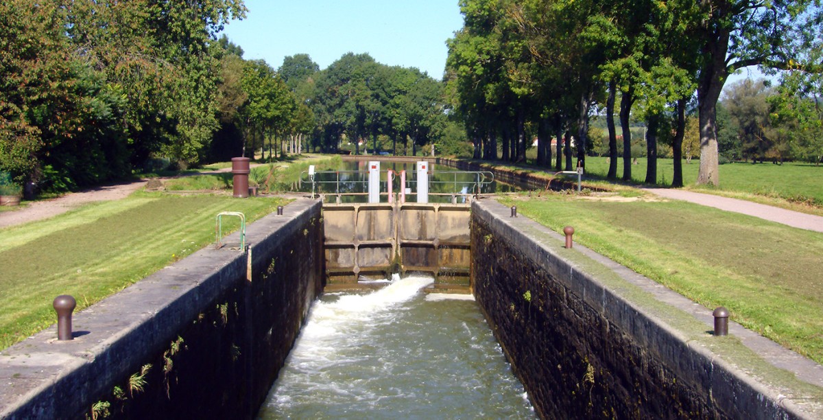 How a canal lock works