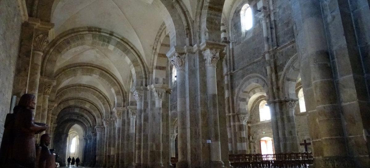 Basilica of Vezelay in Burgundy, France