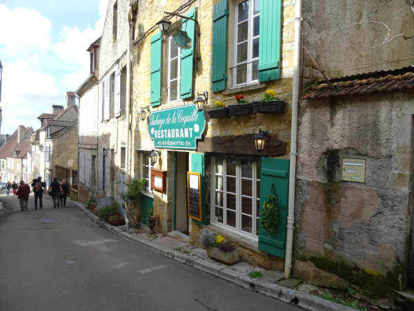 Walking down the main street