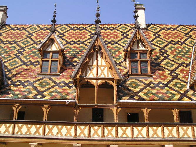 Hospices de Beaune tiles