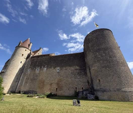 Part of the south facing castle