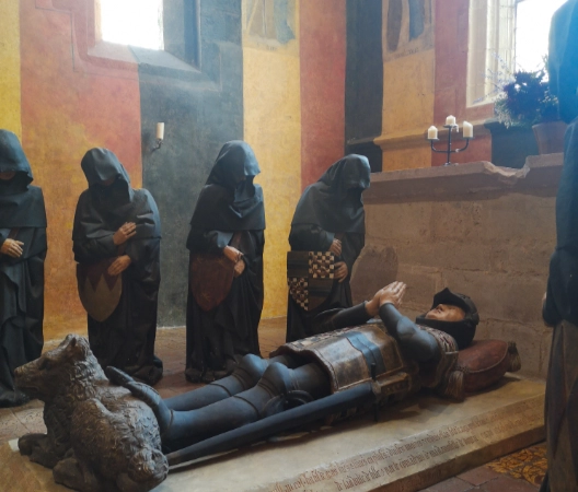 A model of the Philippe Le Bon's tomb