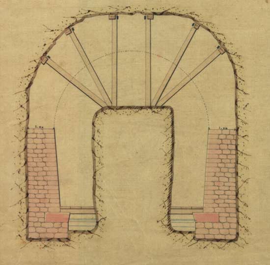 Tunnel construction, phase 2