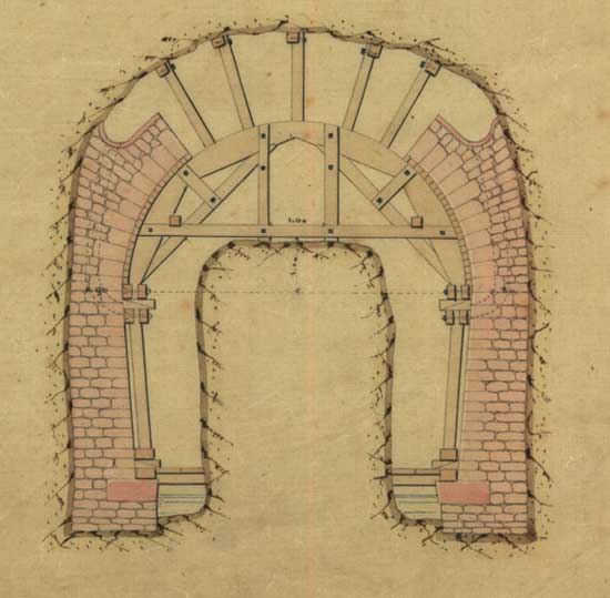 Tunnel construction, phase 3