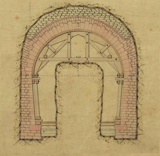 Tunnel construction, phase 4