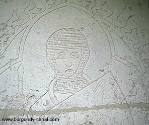 Tombstones Abbey de la Bussiere